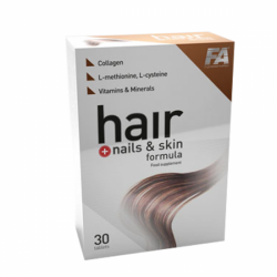FITNESS AUTHORITY Hair + Nails & Skin 30 tabletek 